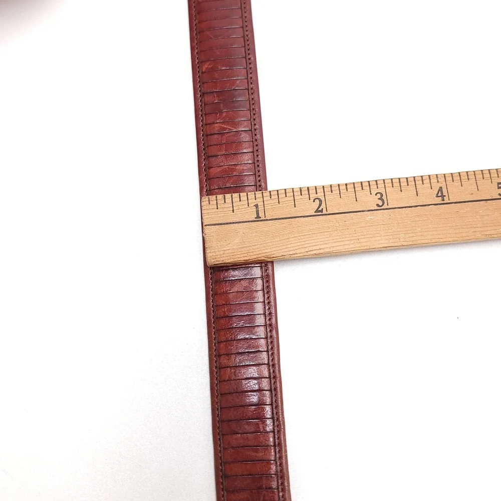 Mezlan leather belt